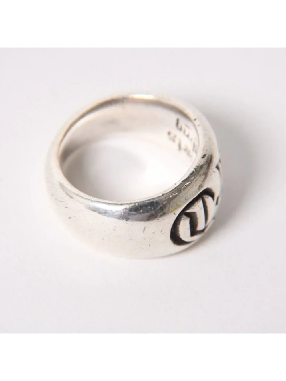 Chrome Hearts Sea CH Sea Ring Sterling Silver